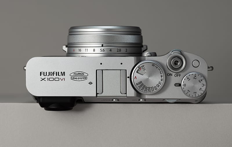 fujifilm X100VI top down